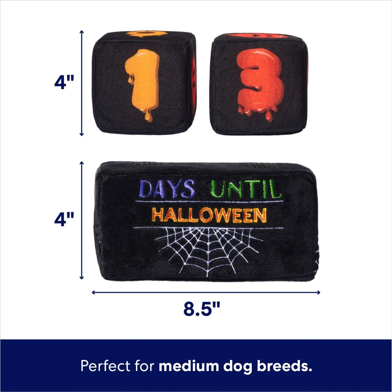 Frisco Halloween 30 Days of Halloween Countdown Blocks Plush Squeaky Dog Toy Frisco Halloween 30 Days Of Halloween Countdown Blocks Plush Squeaky Dog Toy -Frisco Sales Store 270494 PT1. AC SS1800 V1689878516