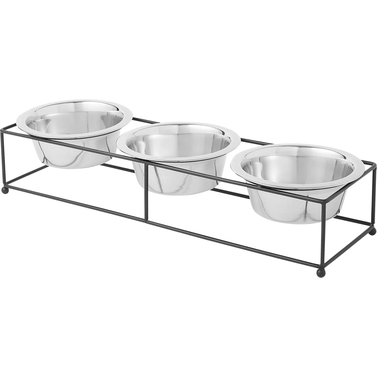 Frisco Multi Pet Feeding 3-Bowls Straight Stainless Steel Dog & Cat Bowl Frisco Multi Pet Feeding 3-Bowls Straight Stainless Steel Dog & Cat Bowl -Frisco Sales Store 277568 MAIN. AC SS1800 V1627933609