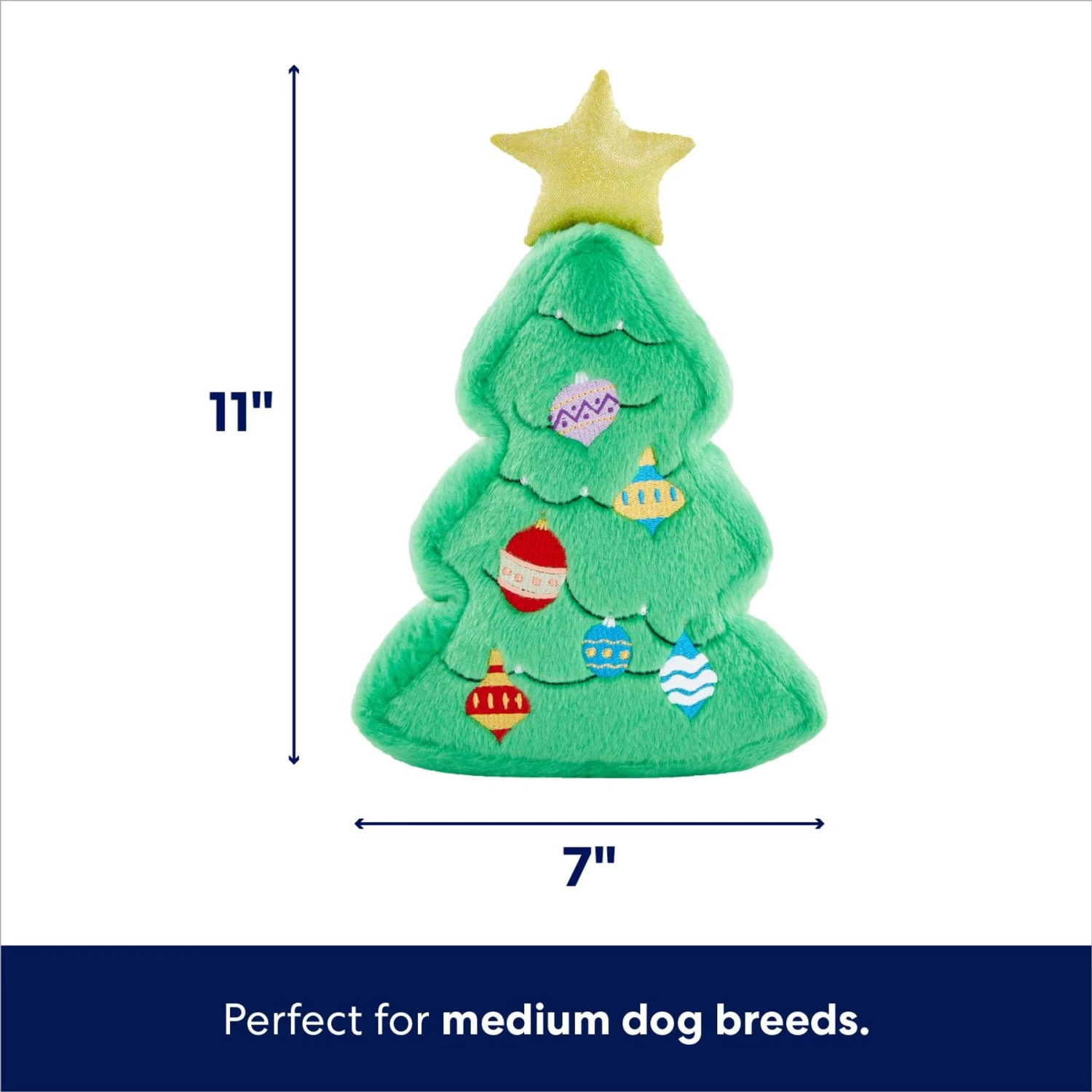 Frisco Holiday Tree Thin Plush Squeaky Dog Toy Frisco Holiday Tree Thin Plush Squeaky Dog Toy -Frisco Sales Store 287167 PT1. AC SS1800 V1695043791