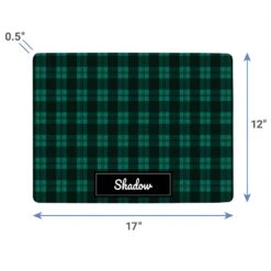 Frisco Plaid Personalized Dog & Cat Placemat 3 Frisco Plaid Personalized Dog & Cat Placemat -Frisco Sales Store 299564 PT3. AC SS1800 V1636120294