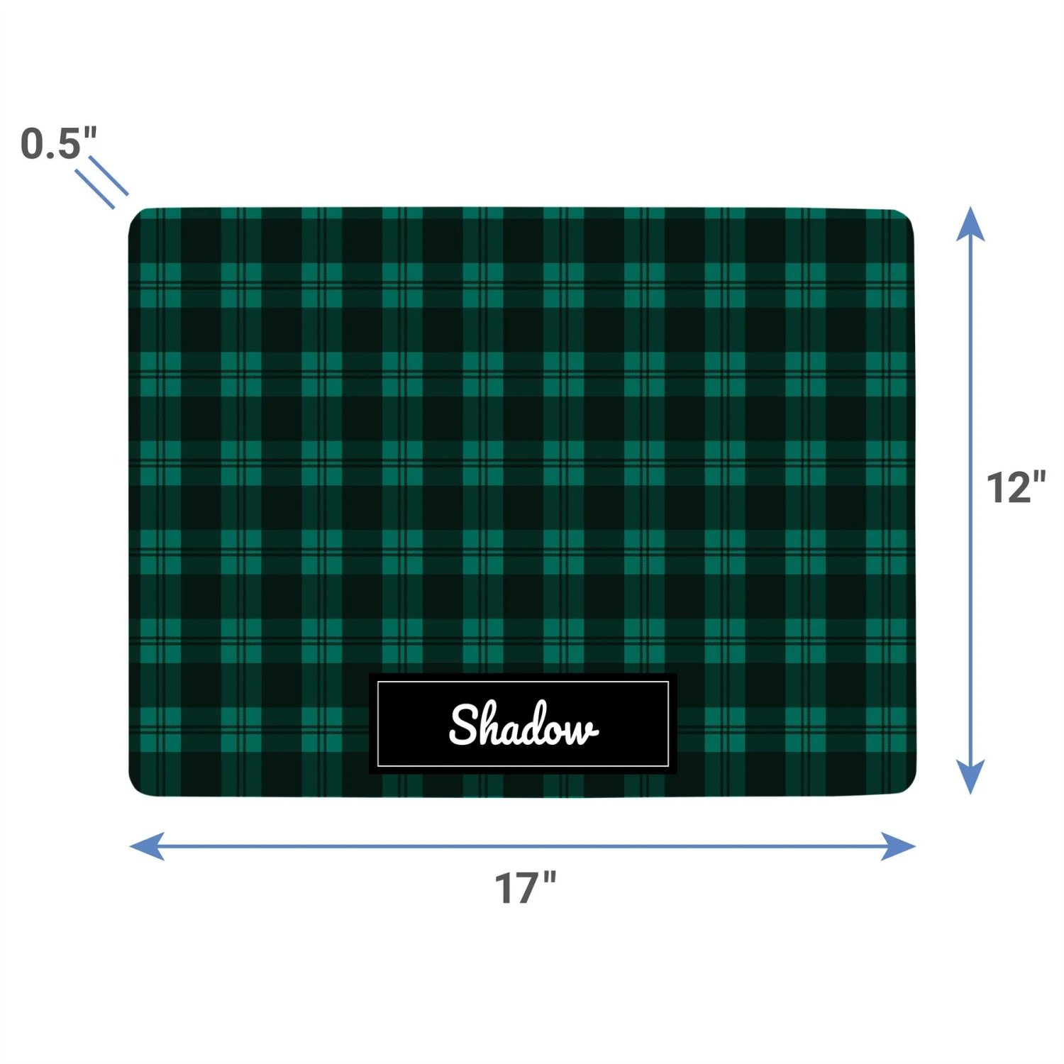 Frisco Plaid Personalized Dog & Cat Placemat Frisco Plaid Personalized Dog & Cat Placemat -Frisco Sales Store 299564 PT3. AC SS1800 V1636120294