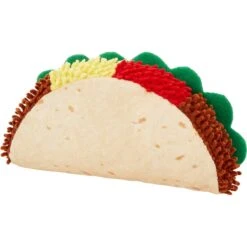 Frisco Pizza Slice Plush Squeaky Dog Toy & Frisco Taco Plush Squeaky Dog Toy -Frisco Sales Store 302494 PT4. AC SS1800 V1623074558