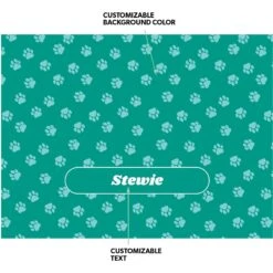 Frisco Personalized Paws Sherpa Cat & Dog Blanket, 30" X 40" -Frisco Sales Store 303840 PT3. AC SS1800 V1637609810