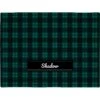 Frisco Personalized Plaid Soft Fleece Cat & Dog Blanket, 30" X 40"