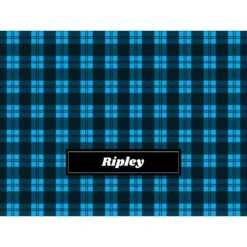 Frisco Personalized Plaid Soft Fleece Cat & Dog Blanket, 30" X 40" -Frisco Sales Store 303999 PT4. AC SS1800 V1637610236