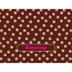 Frisco Personalized Paws Soft Fleece Cat & Dog Blanket, 30" X 40" -Frisco Sales Store 304007 PT4. AC SS1800 V1637609343