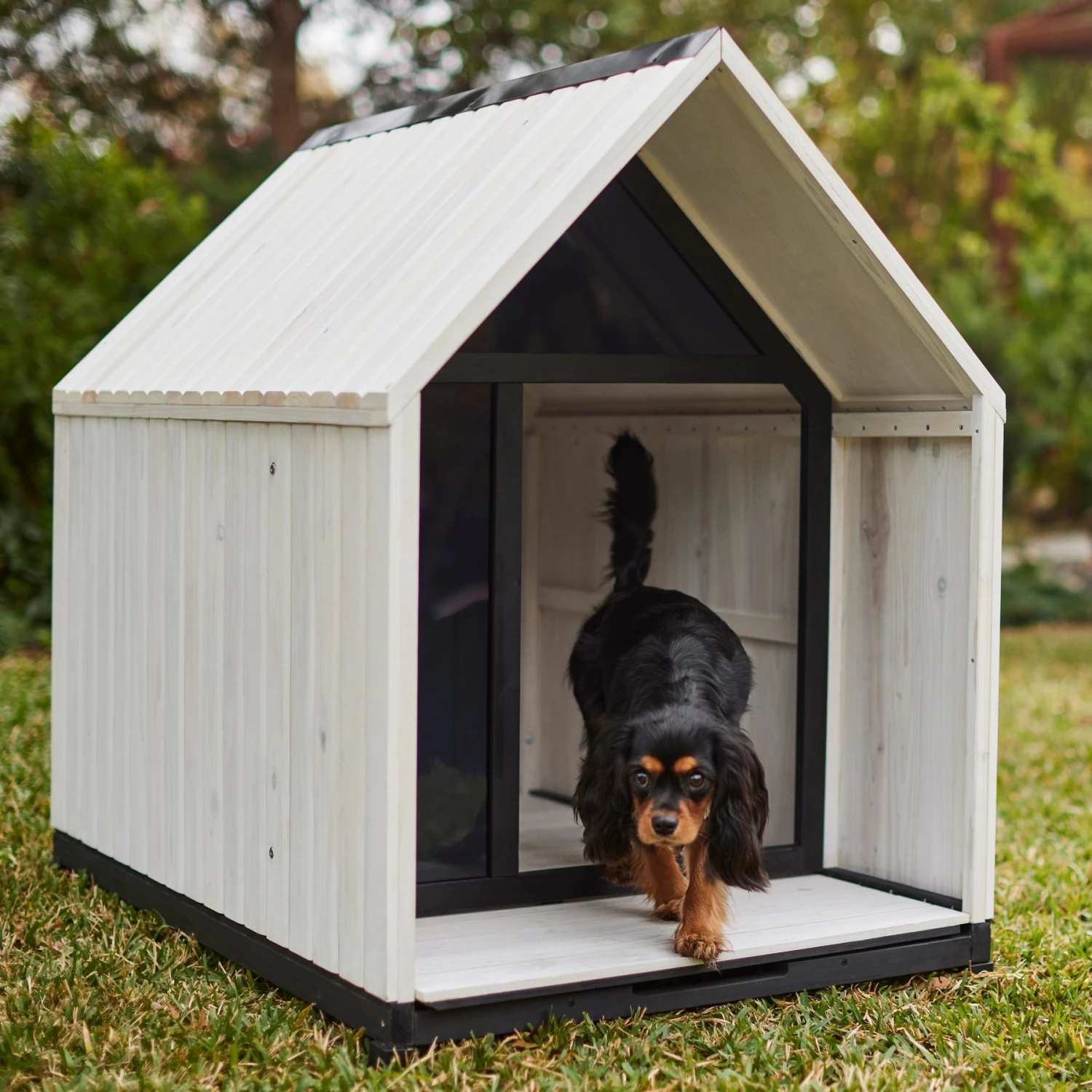 Frisco Classic Wooden Outdoor Dog House Frisco Classic Wooden Outdoor Dog House -Frisco Sales Store 304035 MAIN. AC SS1800 V1641480704