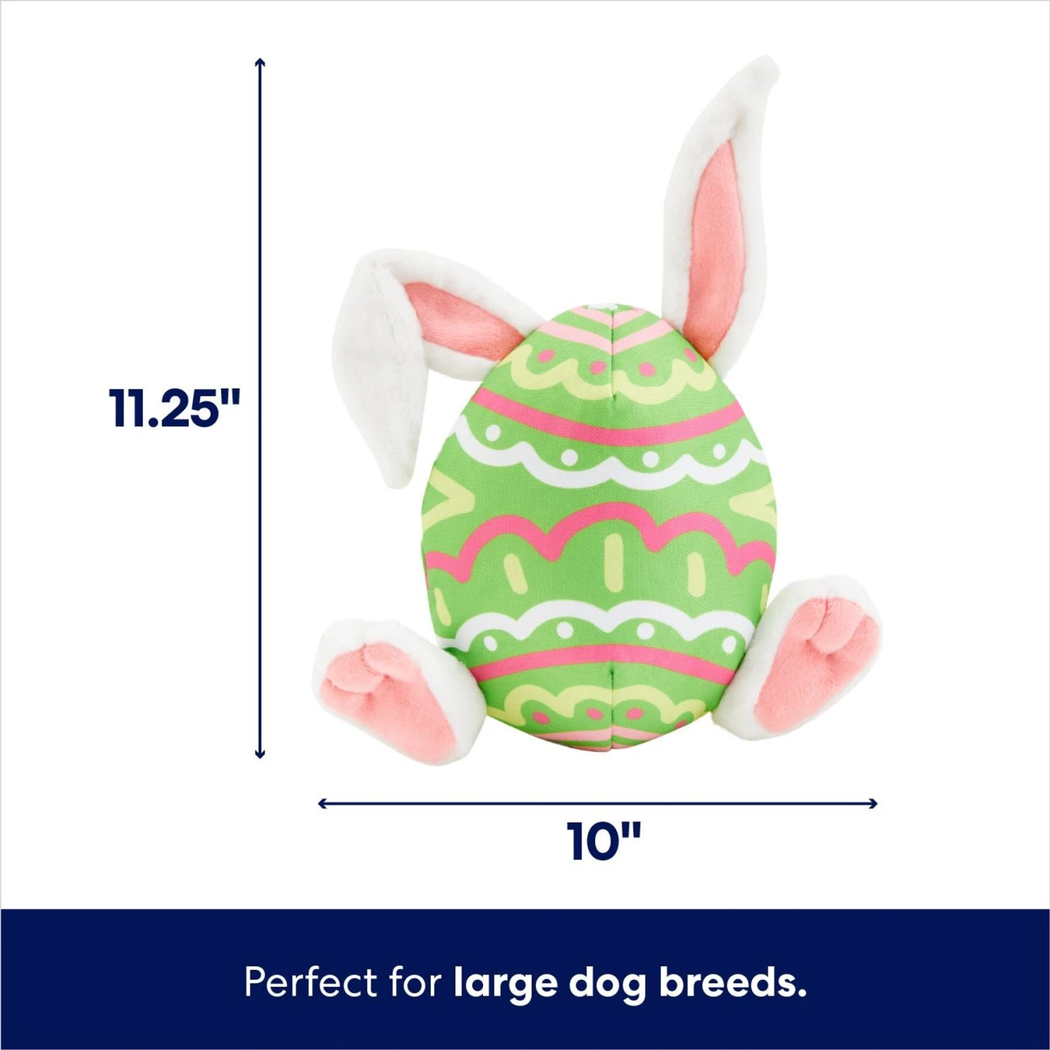 Frisco Easter Bunny Egg Plush Squeaky Dog Toy Frisco Easter Bunny Egg Plush Squeaky Dog Toy -Frisco Sales Store 304960 PT1. AC SS1800 V1700243717