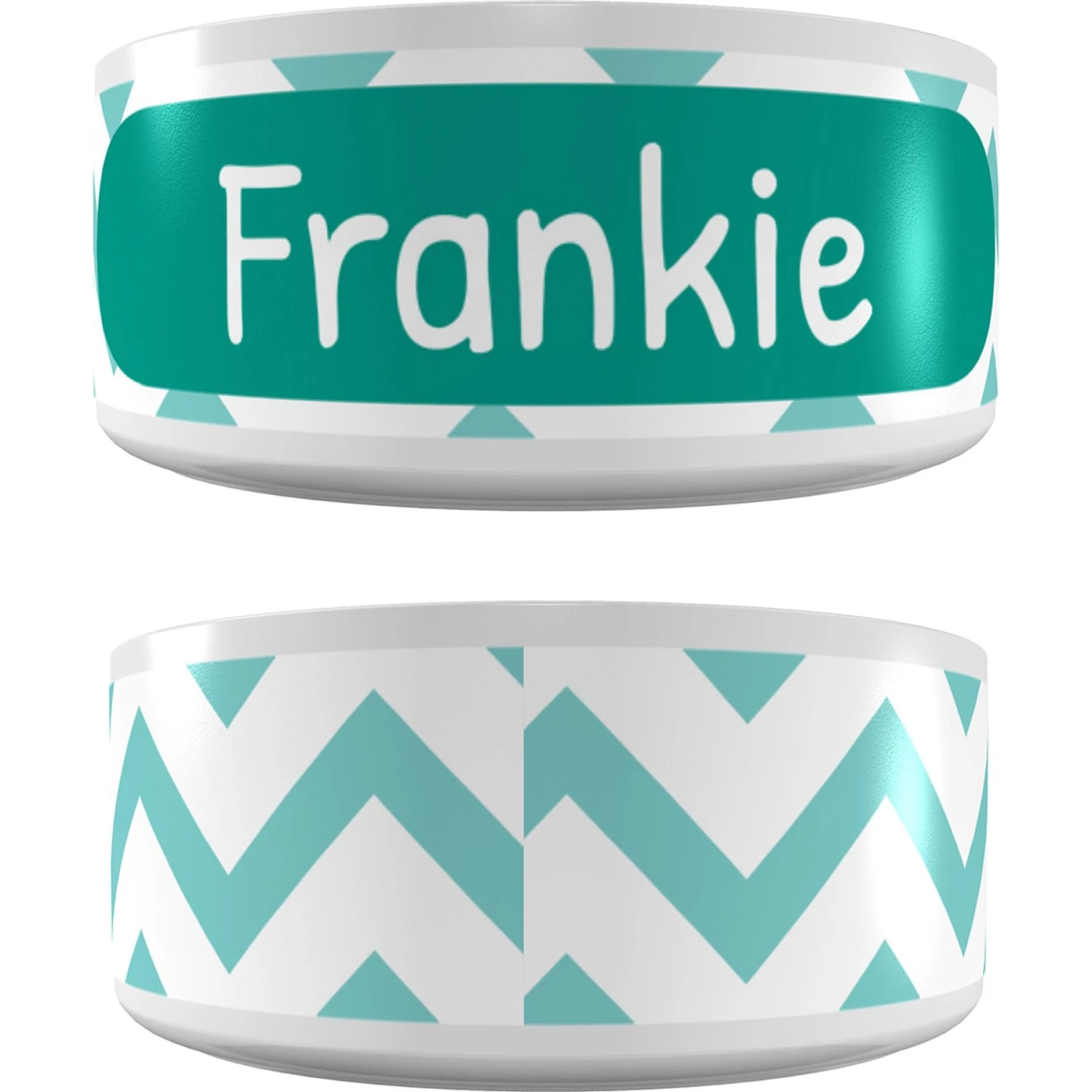 Frisco Personalized Chevron Ceramic Dog & Cat Bowl Frisco Personalized Chevron Ceramic Dog & Cat Bowl -Frisco Sales Store 306760 MAIN. AC SS1800 V1701982307