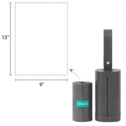 Frisco Poop Bag Square Design Dispenser 2 Frisco Poop Bag Square Design Dispenser -Frisco Sales Store 309818 PT2. AC SS1800 V1669102916