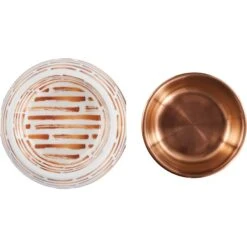 Frisco Copper Print Design Stainless Steel Dog & Cat Bowl -Frisco Sales Store 311975 PT4. AC SS1800 V1643391116