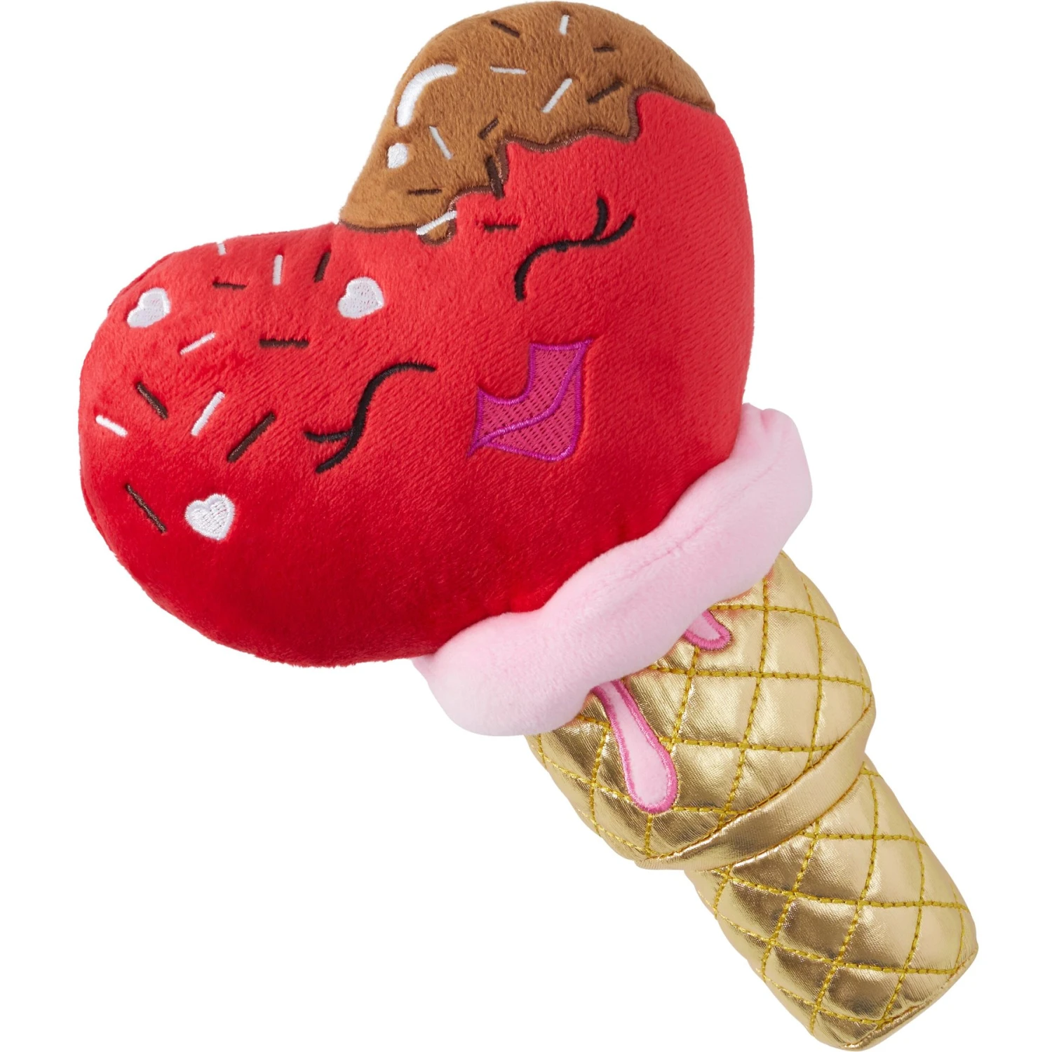 Frisco Valentine Ice Cream Plush Squeaky Dog Toy Frisco Valentine Ice Cream Plush Squeaky Dog Toy -Frisco Sales Store 312895 MAIN. AC SS1800 V1637694156