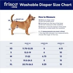 Frisco Washable Female Diaper -Frisco Sales Store 315702 PT1. AC SS1800 V1675187756