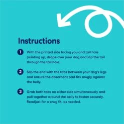 Frisco Washable Female Diaper -Frisco Sales Store 315702 PT4. AC SS1800 V1699297906