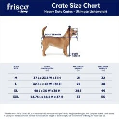 Frisco Ultimate Lightweight Heavy Duty Foldable & Stackable Steel Metal Single Door Dog Crate 2 Frisco Ultimate Lightweight Heavy Duty Foldable & Stackable Steel Metal Single Door Dog Crate -Frisco Sales Store 326416 PT2. AC SS1800 V1645739508