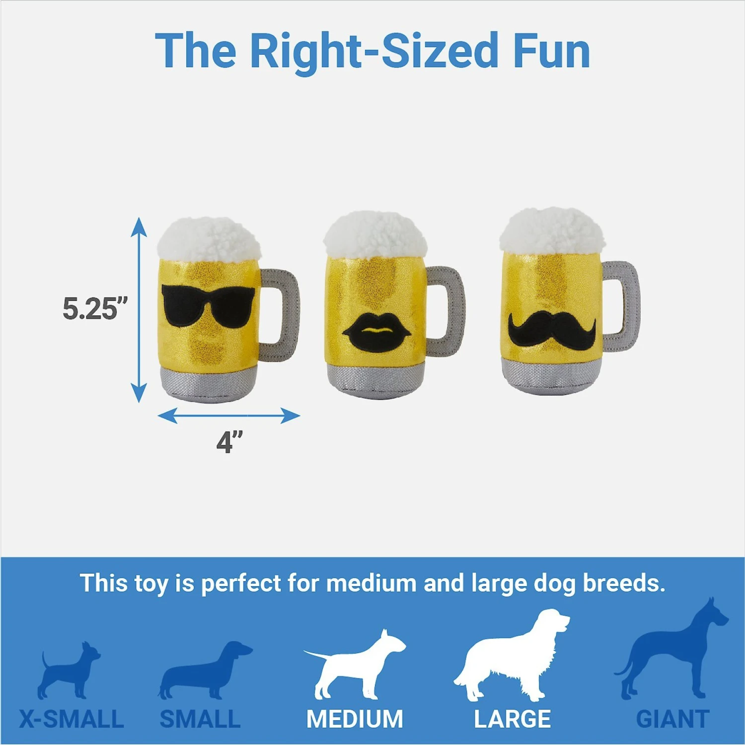 Frisco Beer & Keg Plush Squeaky Dog Toy, 4 count Frisco Beer & Keg Plush Squeaky Dog Toy, 4 Count -Frisco Sales Store 327047 PT1. AC SS1800 V1648563985