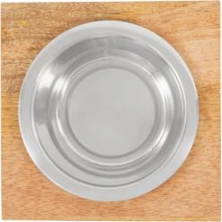 Frisco Premium Wood Elevated Single Dog & Cat Bowl -Frisco Sales Store 331493 PT4. AC SS1800 V1657656892