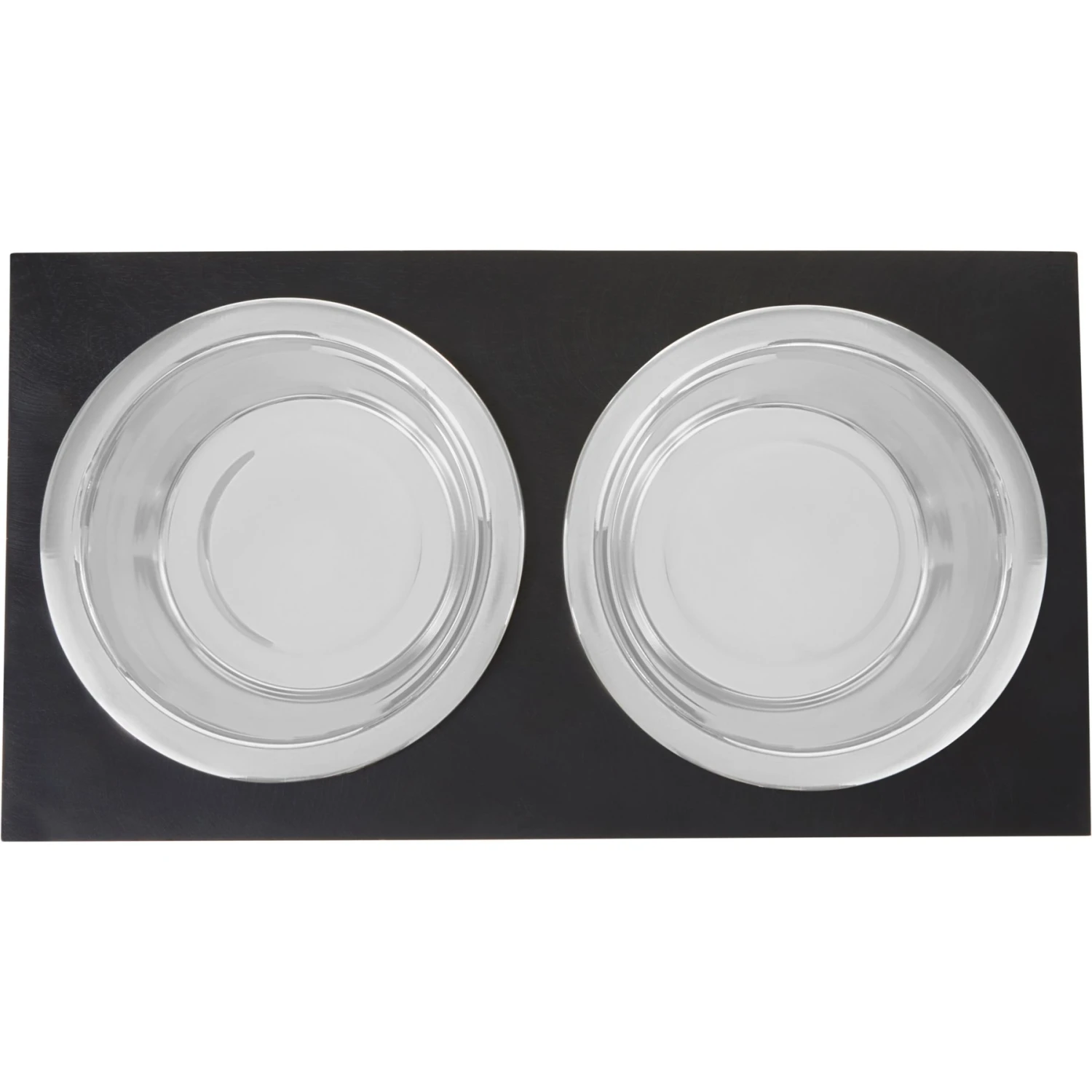 Frisco Premium Wood Elevated Stainless Steel Double Diner Dog & Cat Bowl, Black, 3 Cup Frisco Premium Wood Elevated Stainless Steel Double Diner Dog & Cat Bowl, Black, 3 Cup -Frisco Sales Store 331509 PT4. AC SS1800 V1657656894