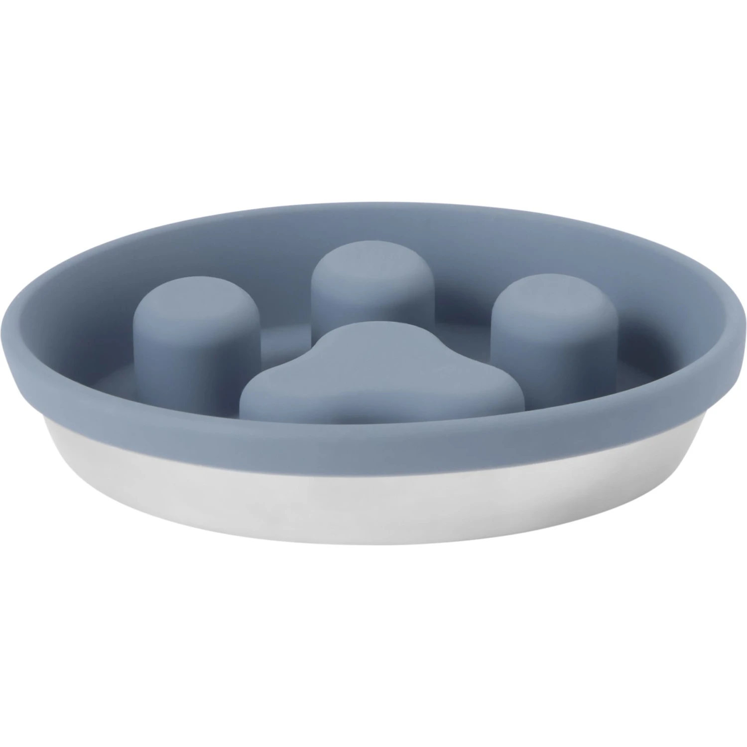 Frisco Silicone Stainless Paw Steel Slow Feeder Dog & Cat Bowl Frisco Silicone Stainless Paw Steel Slow Feeder Dog & Cat Bowl -Frisco Sales Store 331528 MAIN. AC SS1800 V1657656874