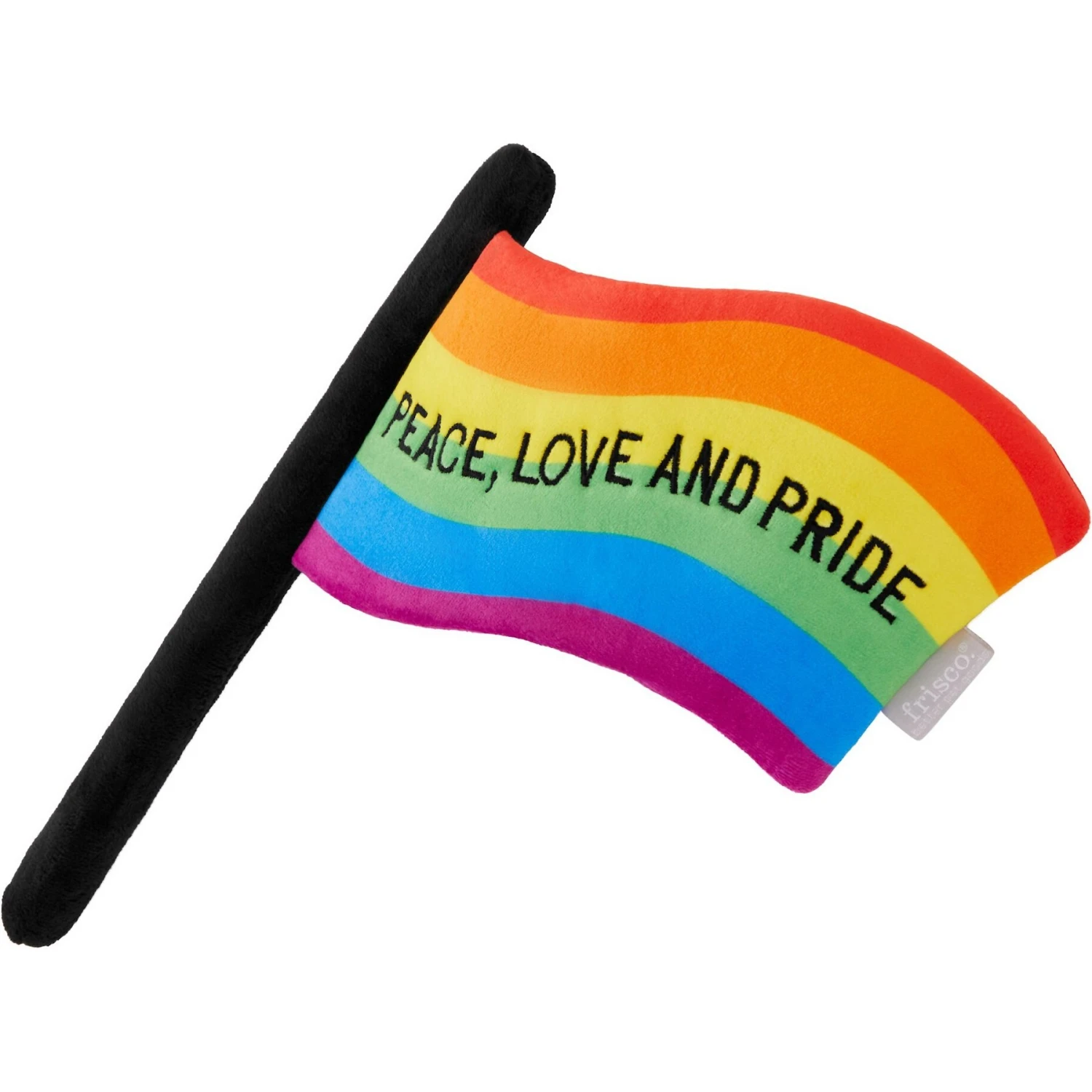 Frisco Pride Flag Flat Squeaky Dog Toy Frisco Pride Flag Flat Squeaky Dog Toy -Frisco Sales Store 331640 MAIN. AC SS1800 V1649086310