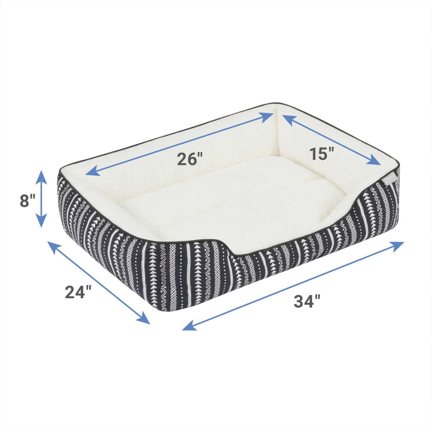 Frisco SW Stripe Rectangular Dog & Cat Cuddler Frisco SW Stripe Rectangular Dog & Cat Cuddler -Frisco Sales Store 333893 PT1. AC SS1800 V1661364033
