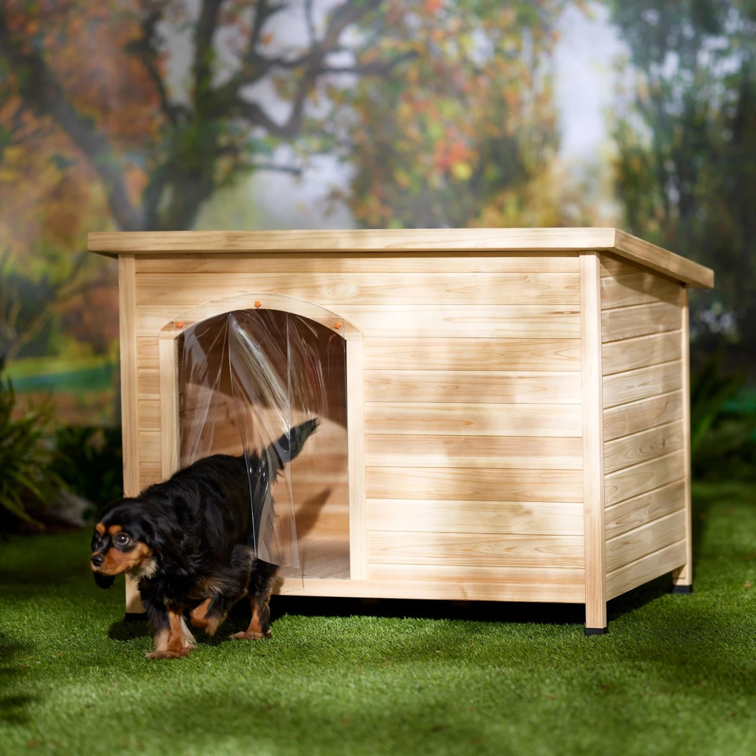 Frisco Classic Ready to Paint Wood Dog Houses Frisco Classic Ready To Paint Wood Dog Houses -Frisco Sales Store 343971 MAIN. AC SS1800 V1660700596