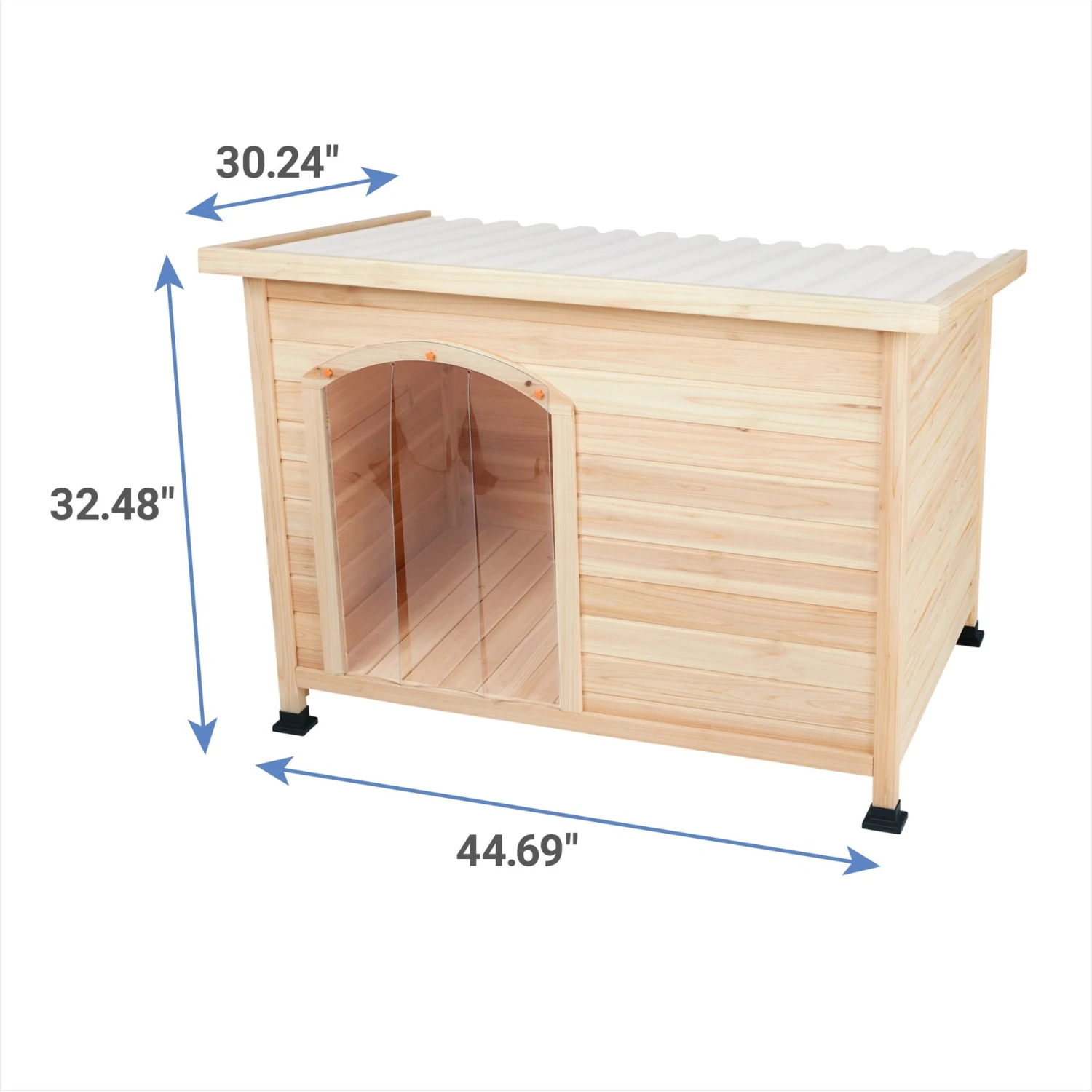 Frisco Classic Ready to Paint Wood Dog Houses Frisco Classic Ready To Paint Wood Dog Houses -Frisco Sales Store 343971 PT1. AC SS1800 V1660666017