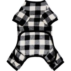 Frisco Plaid Dog & Cat Fleece Pajamas 3 Frisco Plaid Dog & Cat Fleece Pajamas -Frisco Sales Store 353755 PT5. AC SS1800 V1659725628