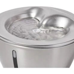Frisco Stainless Steel Heart Dog & Cat Fountain -Frisco Sales Store 355816 PT2. AC SS1800 V1665174561