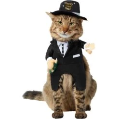 Frisco Front Walking New Years Tuxedo Dog & Cat Costume