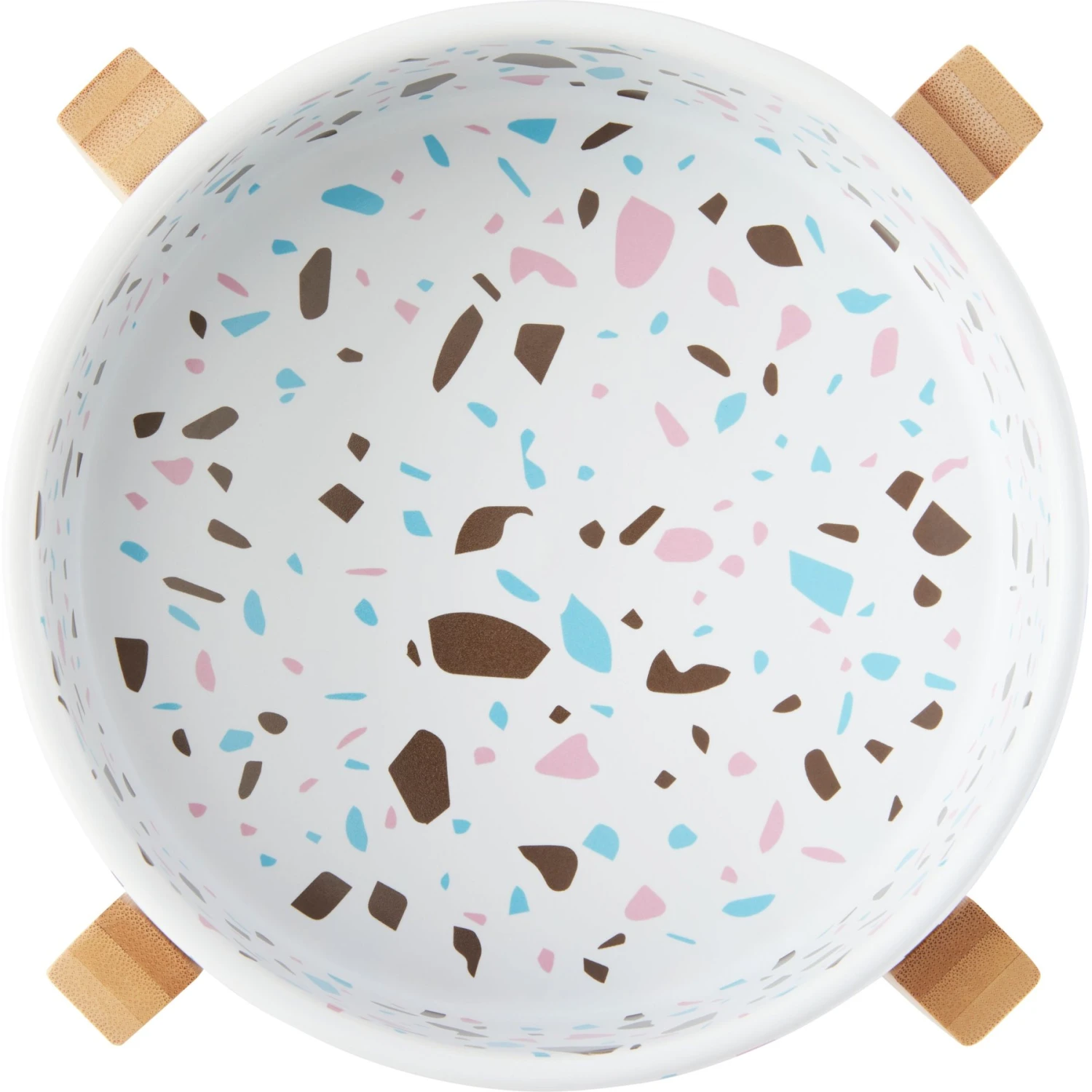 Frisco Elevated Terrazzo Non-skid Ceramic Bowl with Bamboo Stand Frisco Elevated Terrazzo Non-skid Ceramic Bowl With Bamboo Stand -Frisco Sales Store 363375 PT4. AC SS1800 V1657657266