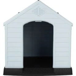 Frisco Plastic Outdoor Dog House With Elevated Platform -Frisco Sales Store 370363 PT4. AC SS1800 V1659994338