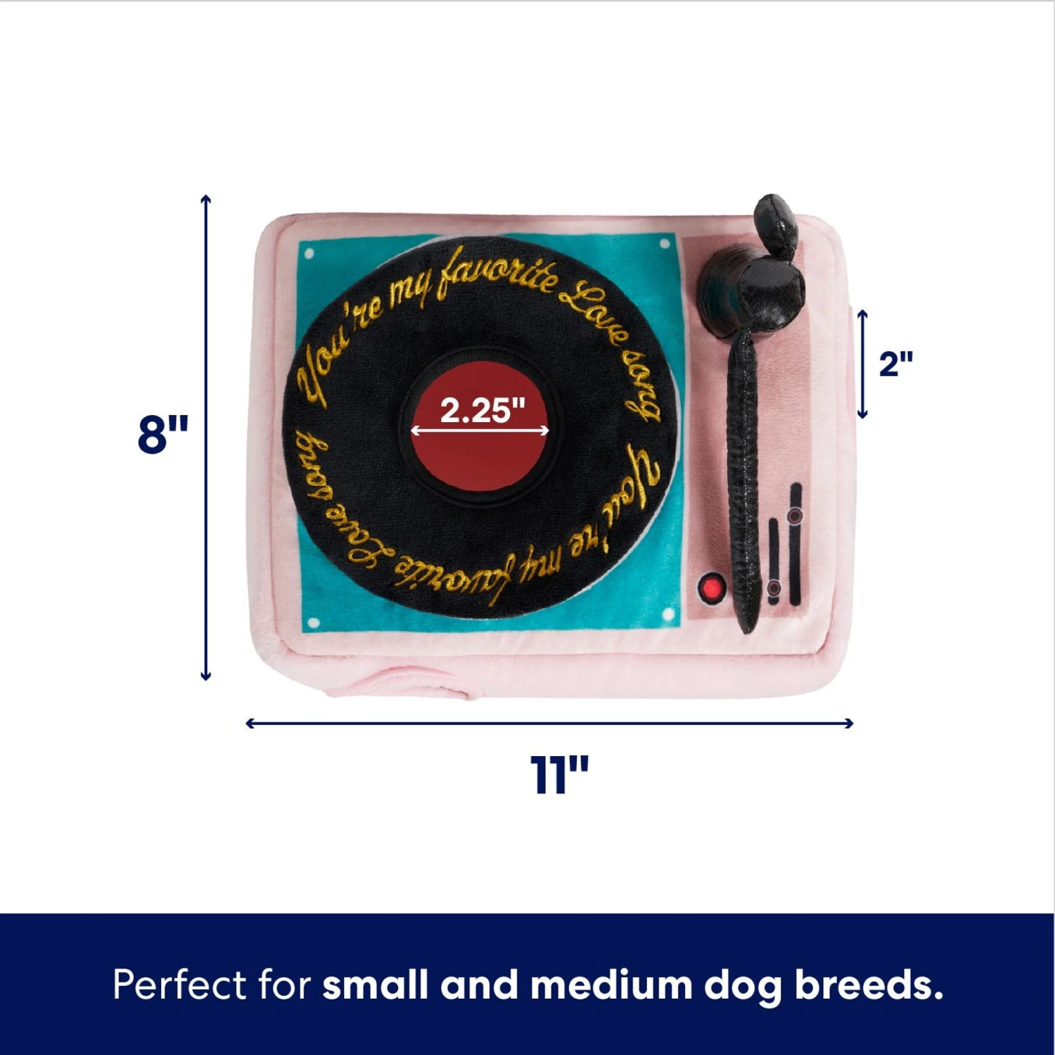 Frisco Valentine Love Song Record Player Hide & Seek Puzzle Plush Squeaky Dog Toy Frisco Valentine Love Song Record Player Hide & Seek Puzzle Plush Squeaky Dog Toy -Frisco Sales Store 371087 PT1. AC SS1800 V1701364922