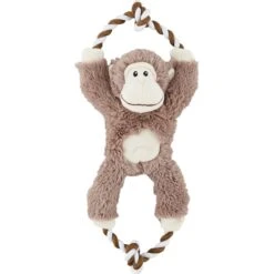Frisco Forest Friends Stuffing-Free Skinny Plush Squeaky Dog Toy + 3 Items -Frisco Sales Store 582478 PT5. AC SS1800 V1658238980