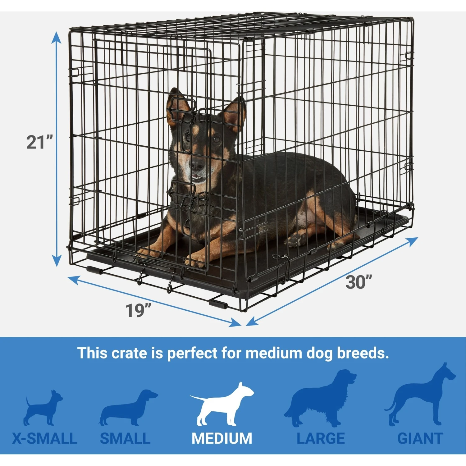 Frisco Fold & Carry Single Door Collapsible Wire Dog Crate + 4 items Frisco Fold & Carry Single Door Collapsible Wire Dog Crate + 4 Items -Frisco Sales Store 623718 PT2. AC SS1800 V1662739258