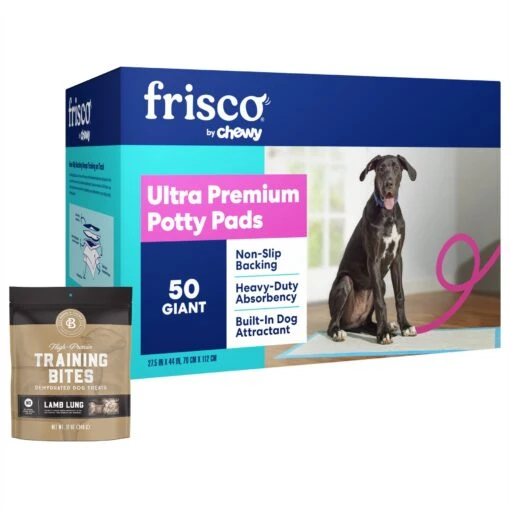 Frisco Giant Non-Skid Ultra Premium Dog Training & Potty Pads & Bones & Chews All-Natural Lamb Lung Dehydrated Dog Treats 7 Frisco Giant Non-Skid Ultra Premium Dog Training & Potty Pads & Bones & Chews All-Natural Lamb Lung Dehydrated Dog Treats -Frisco Sales Store 678542 MAIN. AC SS1800 V1681825393