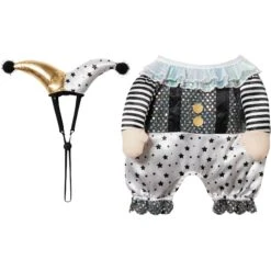 Frisco Front Walking Glitter Clown Dog & Cat Costume 4 Frisco Front Walking Glitter Clown Dog & Cat Costume -Frisco Sales Store 707542 PT4. AC SS1800 V1689278779