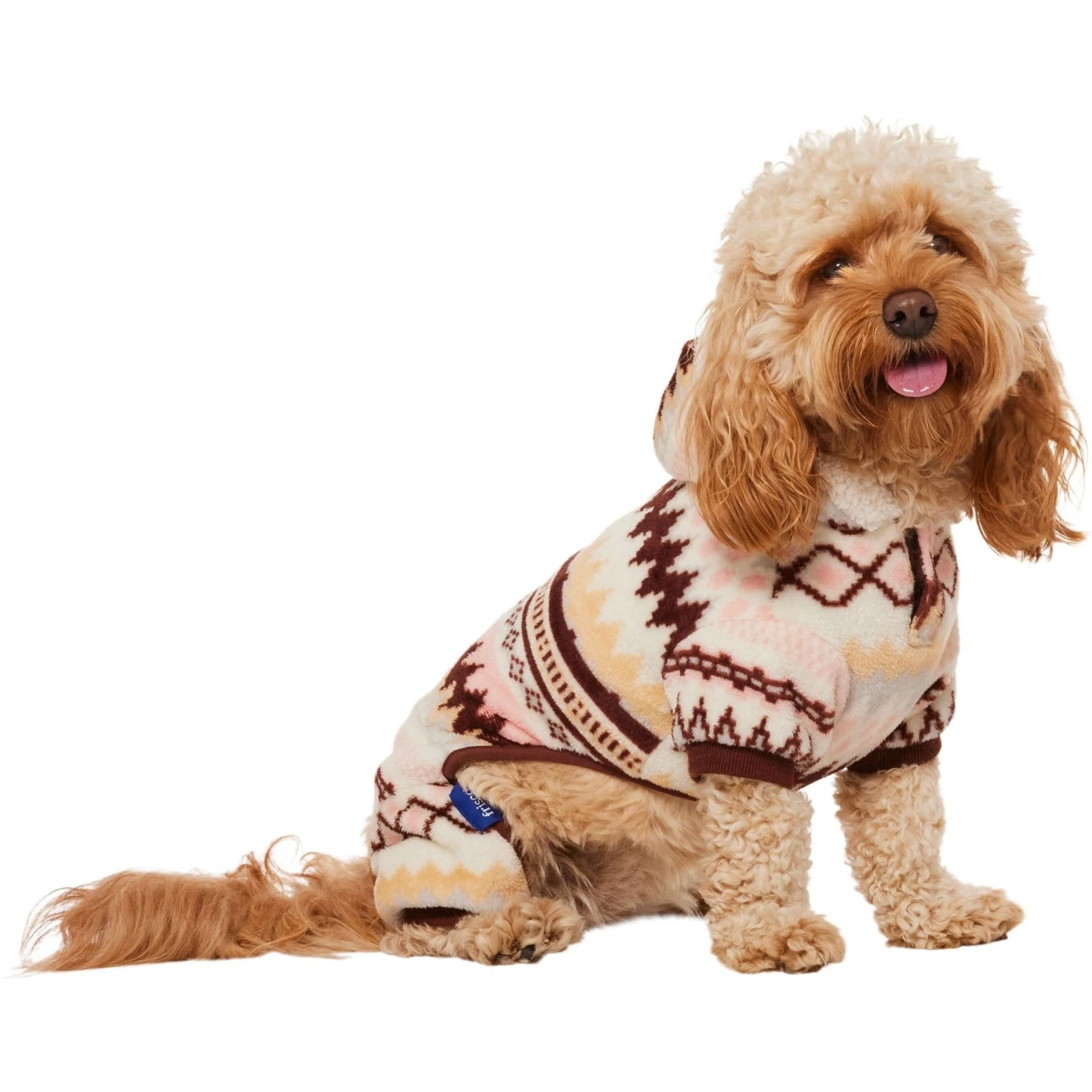 Frisco Fairisle Cozy Plush Fleece Dog & Cat PJs, Cream Frisco Fairisle Cozy Plush Fleece Dog & Cat PJs, Cream -Frisco Sales Store 719006 MAIN. AC SS1800 V1692378911