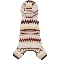 Frisco Fairisle Cozy Plush Fleece Dog & Cat PJs, Cream 3 Frisco Fairisle Cozy Plush Fleece Dog & Cat PJs, Cream -Frisco Sales Store 719006 PT4. AC SS1800 V1692720278