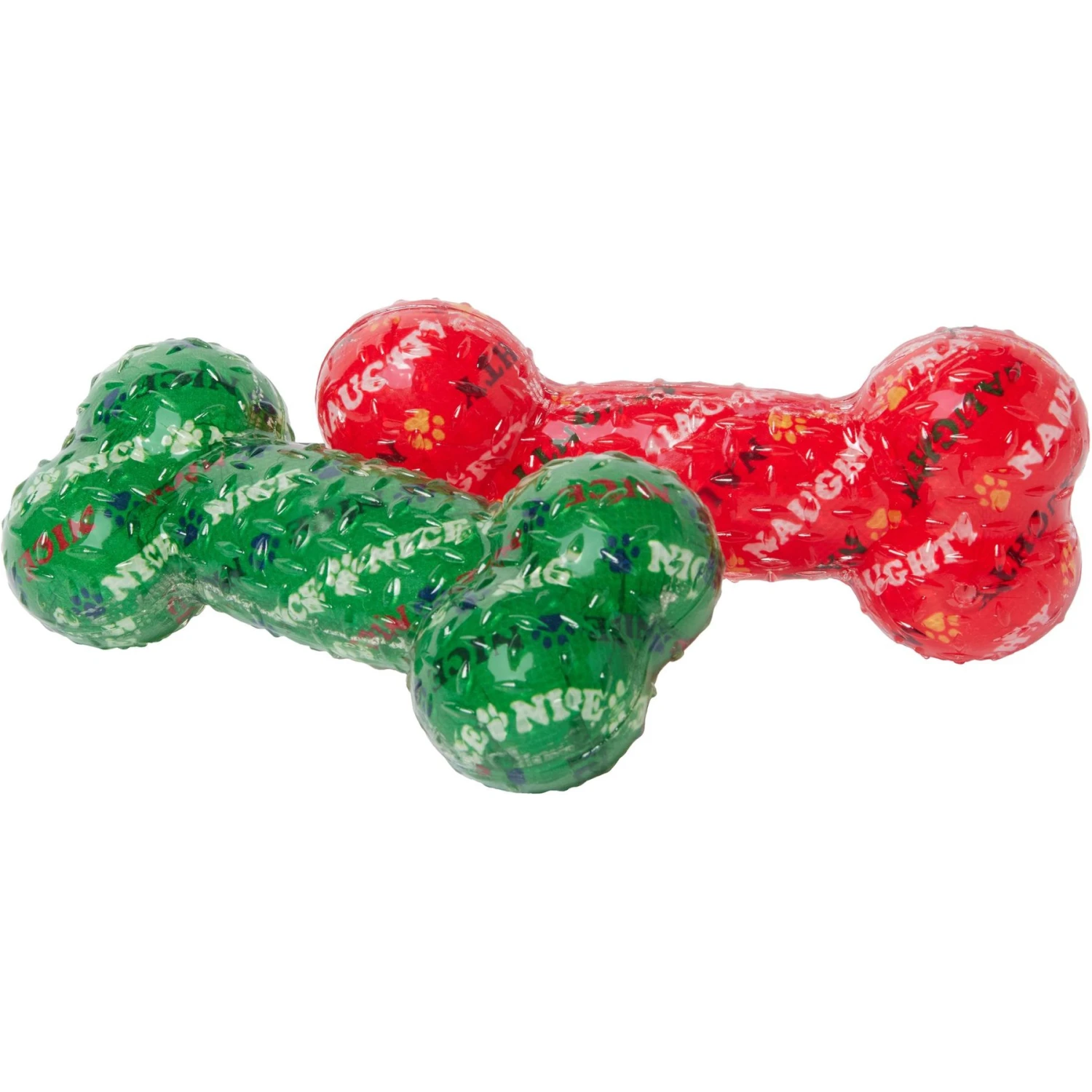 Frisco Holiday Naughty & Nice TPR Bone Squeaky Dog Toy Frisco Holiday Naughty & Nice TPR Bone Squeaky Dog Toy -Frisco Sales Store 739702 MAIN. AC SS1800 V1694813219