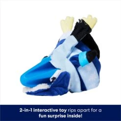 Frisco Holiday Arctic Buddies 2-in-1 Rip For Surprise Plush & Rubber Dog Toy -Frisco Sales Store 739718 PT2. AC SS1800 V1694809430