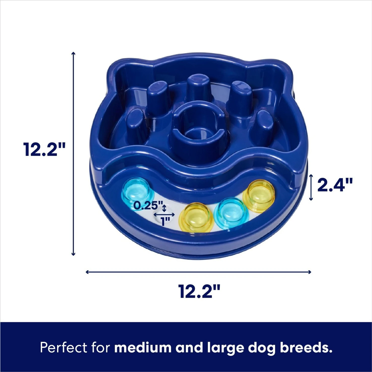 Frisco Interactive Dog Slow Feeder Bowl Frisco Interactive Dog Slow Feeder Bowl -Frisco Sales Store 761238 PT1. AC SS1800 V1696254614