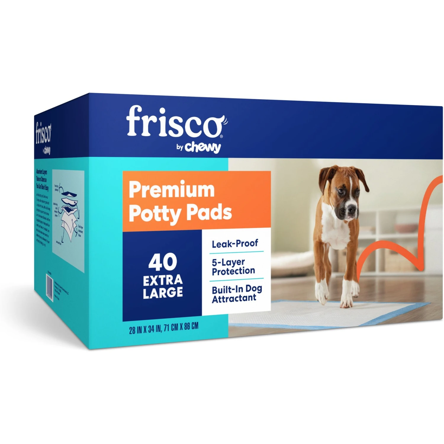 Frisco Premium Extra Large Dog Training & Potty Pads Frisco Premium Extra Large Dog Training & Potty Pads -Frisco Sales Store 89555 MAIN. AC SS1800 V1674671623