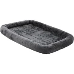 Frisco Heavy Duty Single Door Wire Dog Crate & MidWest Quiet Time Fleece Dog Crate Mat -Frisco Sales Store 933510 PT5. AC SS1800 V1692305319