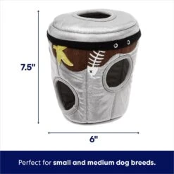 Frisco Trash Can & Raccoons Hide & Seek Puzzle Plush Squeaky Dog Toy & ZippyPaws Burrow Squeaky Hide & Seek Plush Dog Toy, Hedgehog Den -Frisco Sales Store 947446 PT2. AC SS1800 V1693920157