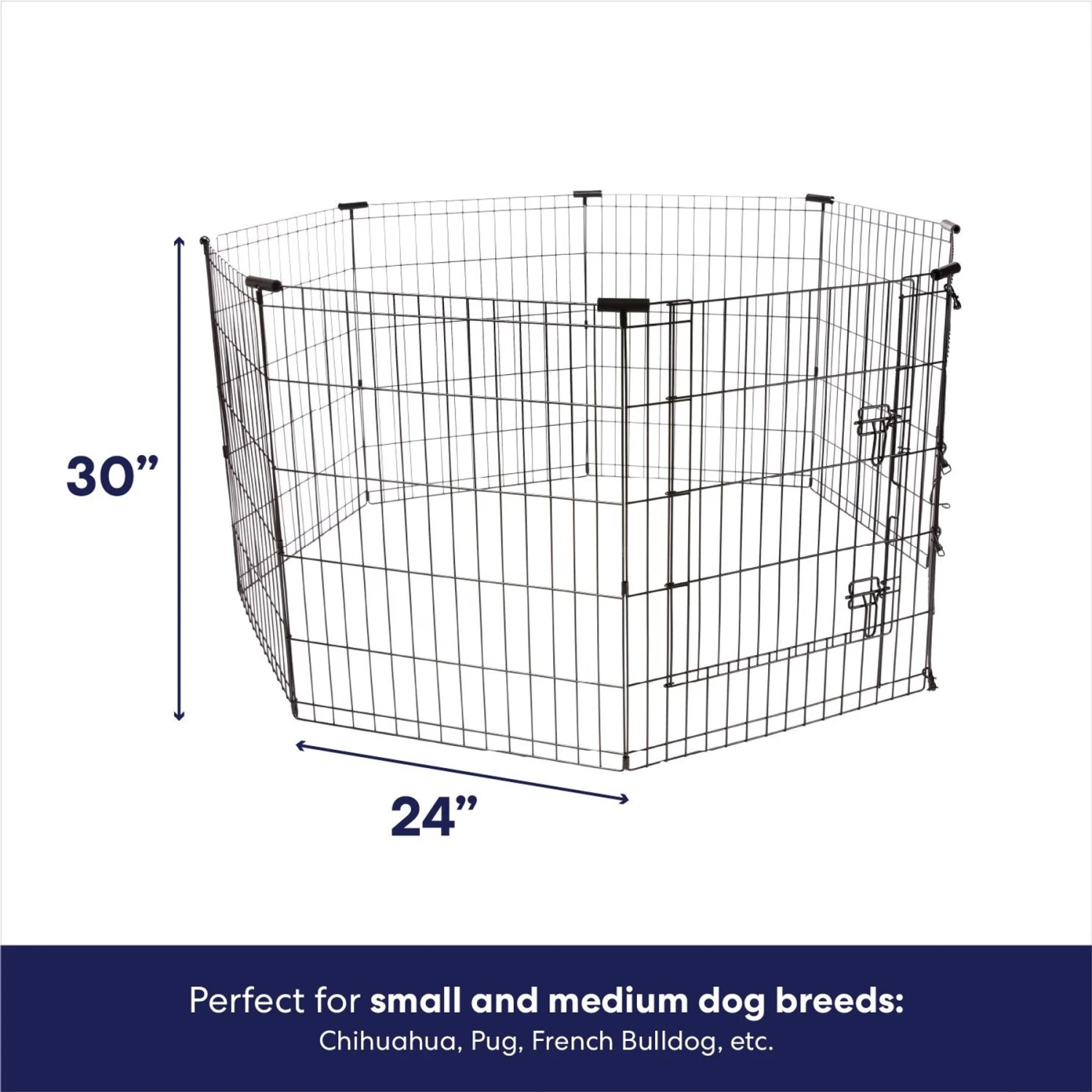 Frisco Wire Dog & Small Pet Exercise Pen with Step-Through Door Frisco Wire Dog & Small Pet Exercise Pen With Step-Through Door -Frisco Sales Store 97484 PT1. AC SS1800 V1667228184