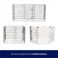 Frisco Wire Dog & Small Pet Exercise Pen With Step-Through Door 5 Frisco Wire Dog & Small Pet Exercise Pen With Step-Through Door -Frisco Sales Store 97484 PT5. AC SS1800 V1667227970