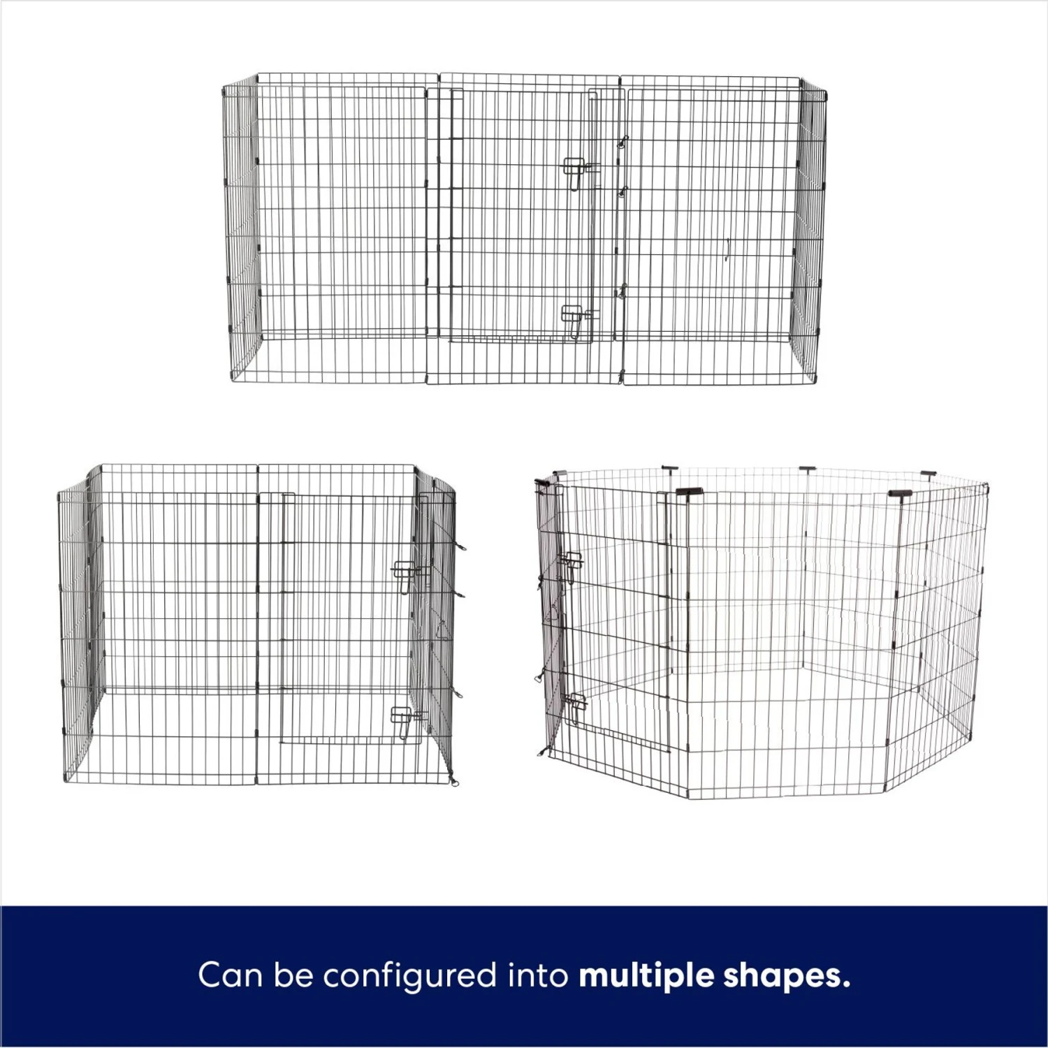 Frisco Wire Dog & Small Pet Exercise Pen with Step-Through Door Frisco Wire Dog & Small Pet Exercise Pen With Step-Through Door -Frisco Sales Store 97484 PT5. AC SS1800 V1667227970