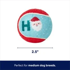 Frisco Holiday Ho Ho Ho Fetch Squeaky Tennis Ball Dog Toy & Frisco Holiday Arctic Friends Stuffing-Free Skinny Plush Squeaky Dog Toy 2 Frisco Holiday Ho Ho Ho Fetch Squeaky Tennis Ball Dog Toy & Frisco Holiday Arctic Friends Stuffing-Free Skinny Plush Squeaky Dog Toy -Frisco Sales Store 986310 PT2. AC SS1800 V1698258115